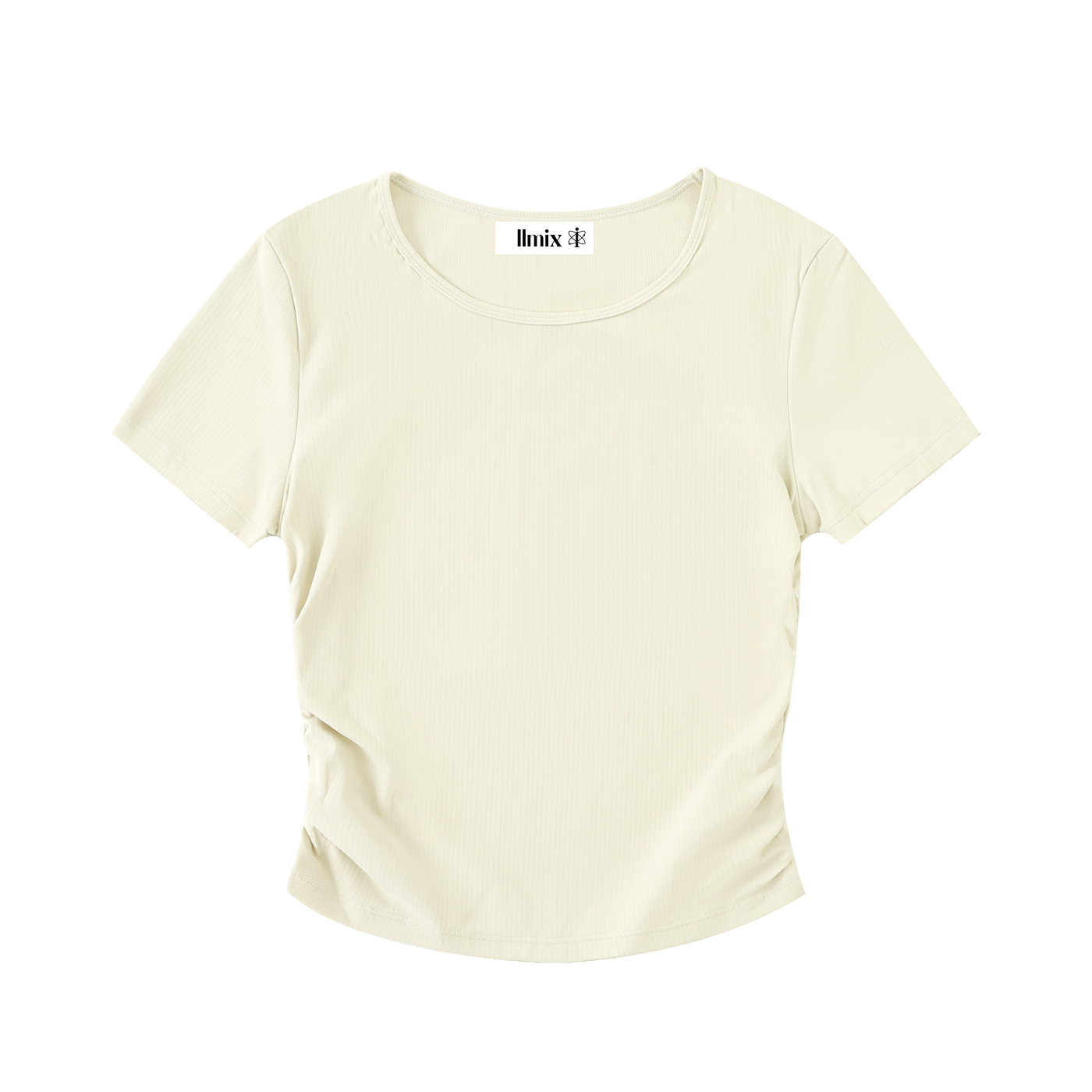 Women's Ruched Bodycon Crop Top