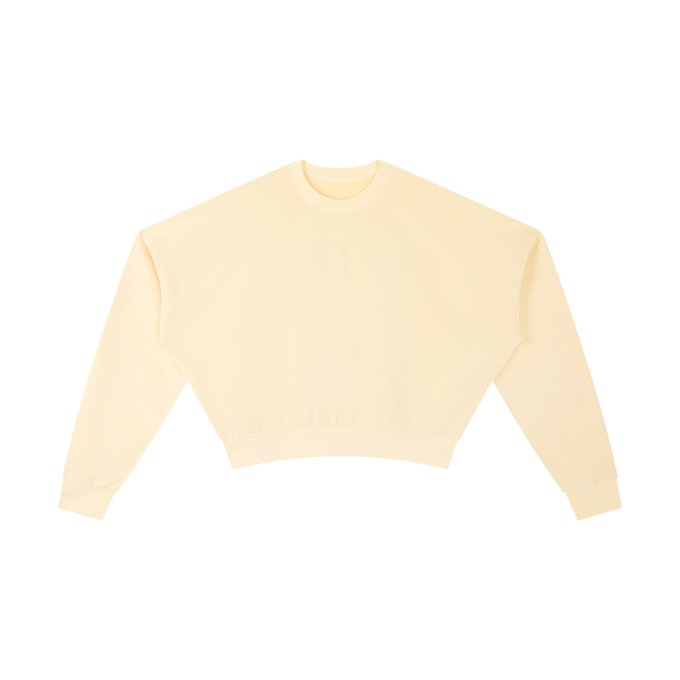 Street-Ready Vintage Cropped Crewneck