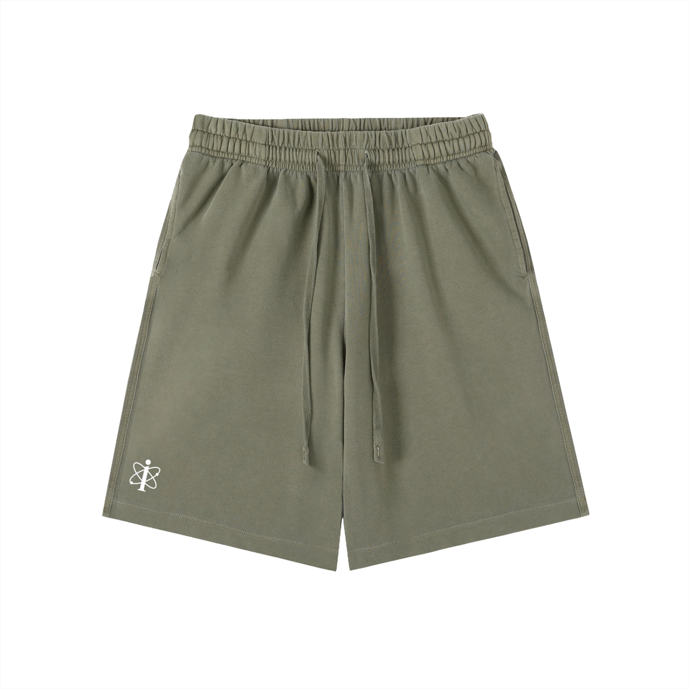 Retro Washed Cotton Lounge Shorts