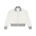 Retro Ribbed Zip-Up