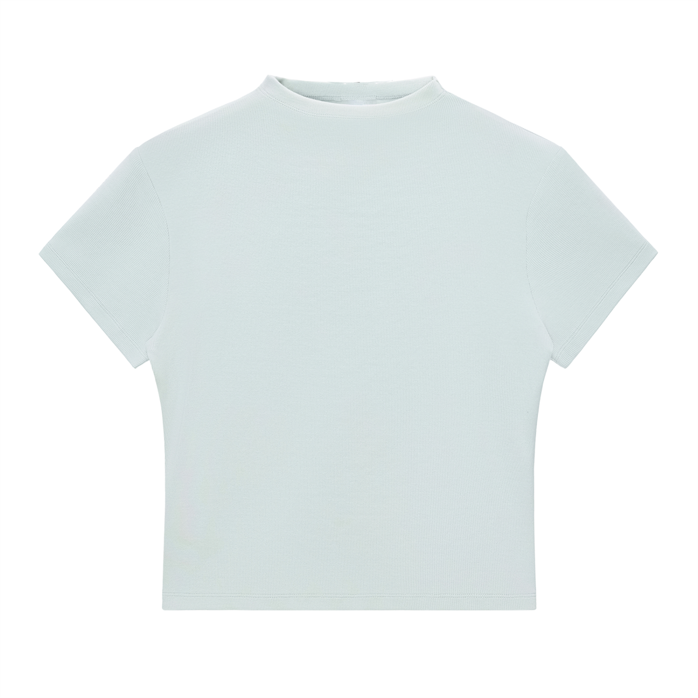 Seamless-Feel Slim Fit Mock Neck Basic