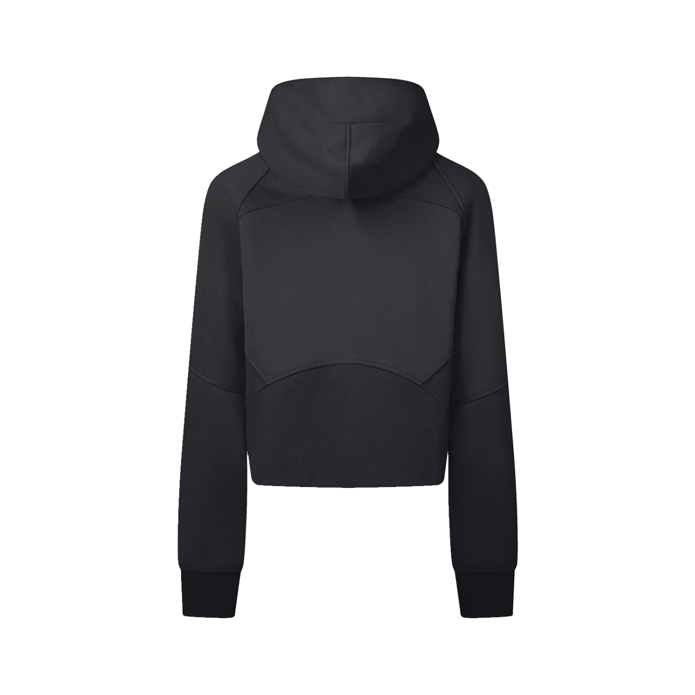 Lightweight Cropped Zip-Up Hoodie