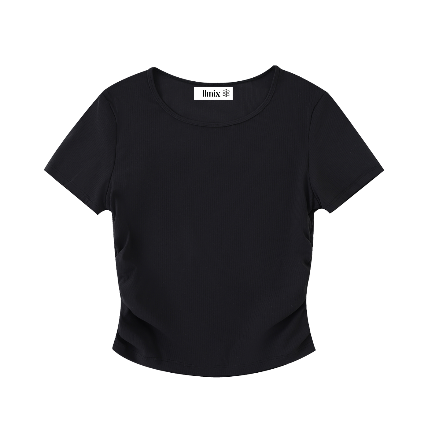 Women's Ruched Bodycon Crop Top
