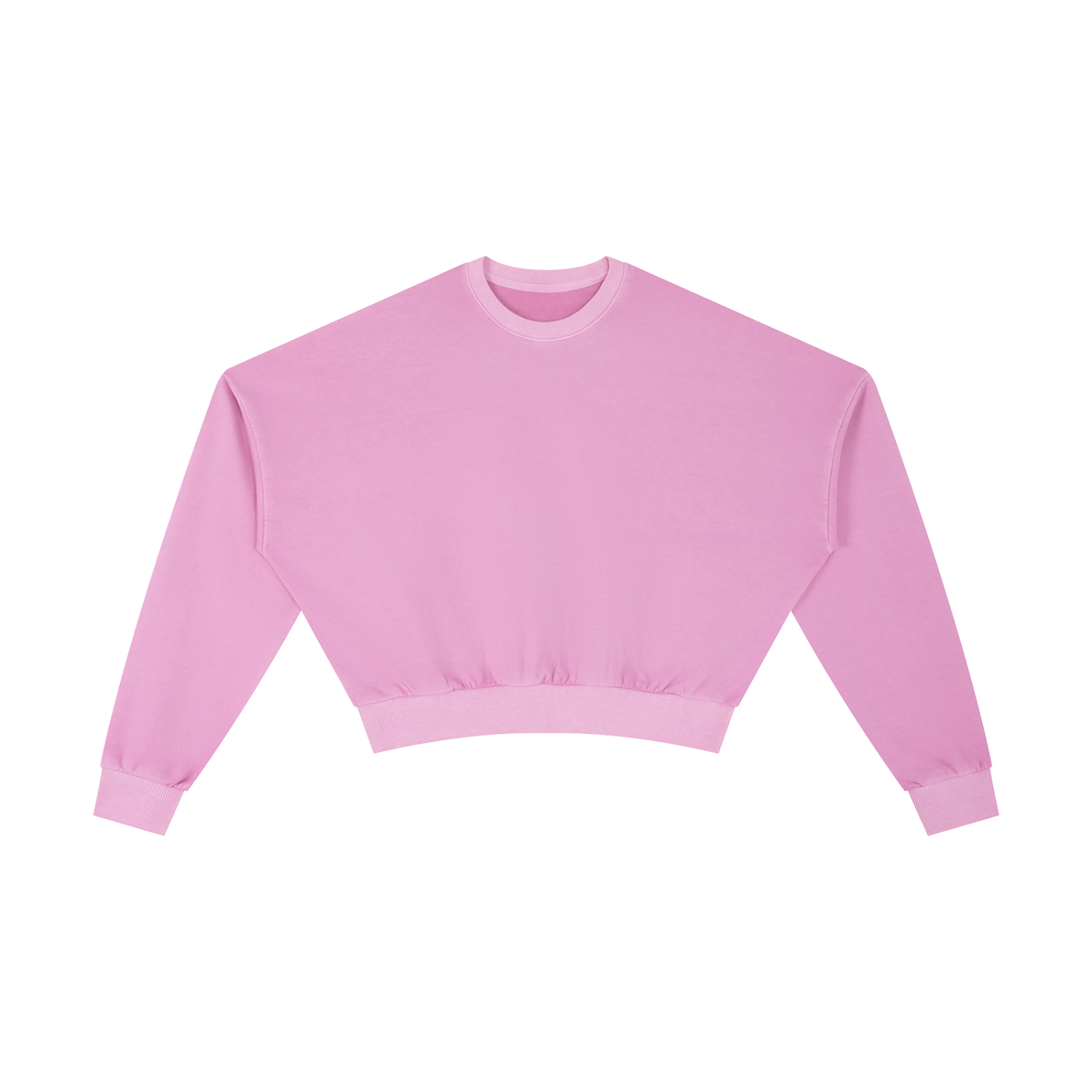 Street-Ready Vintage Cropped Crewneck